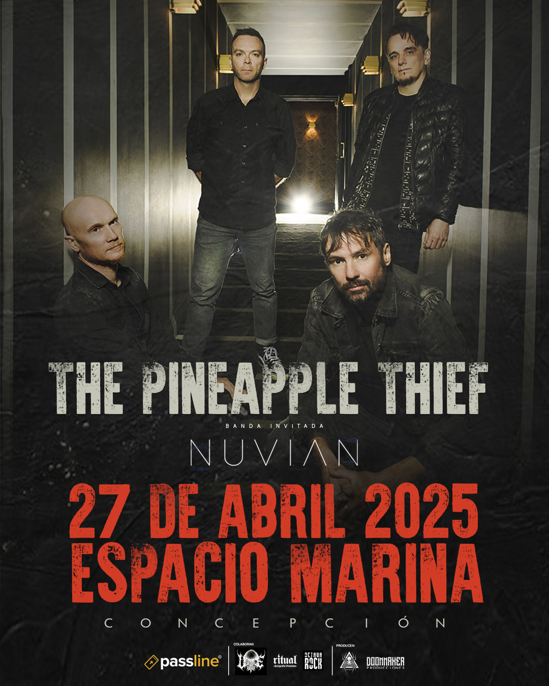 The Pineapple Thief invita a Nuvia en su visita a Chile